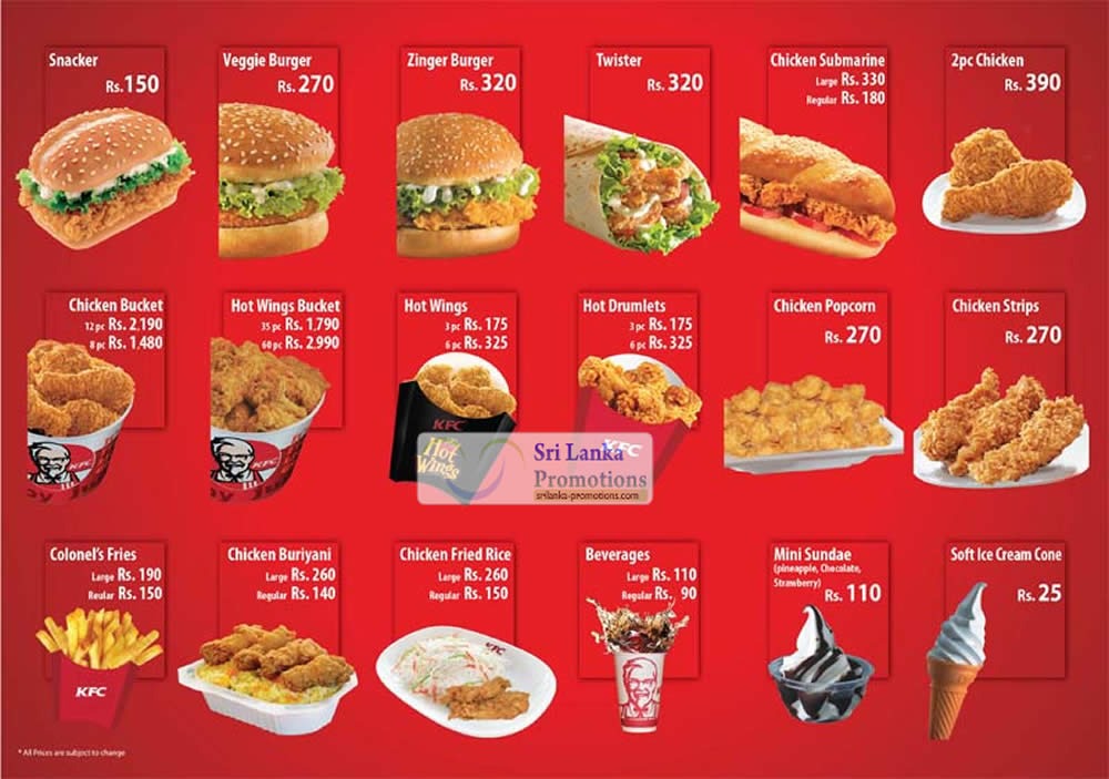 Ростикс азиатское меню. KFC меню KFC.