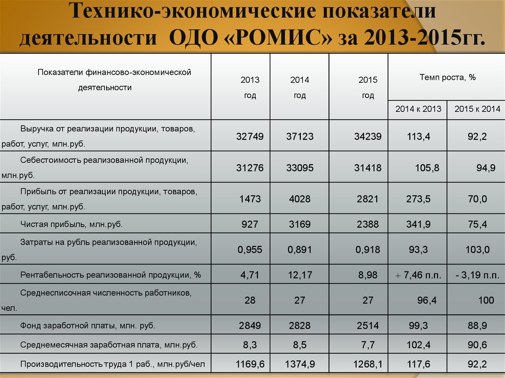 Оценка рентабельности проекта