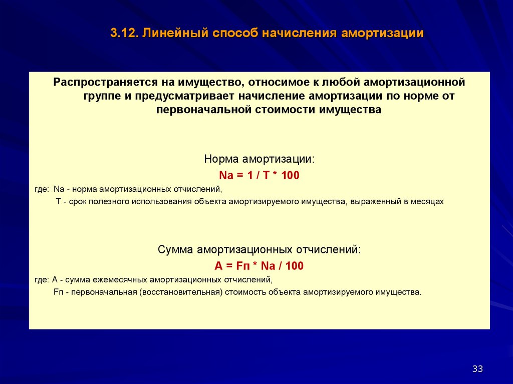 Линейный способ амортизации. Формула расчета амортизации линейным способом. Линейный метод начисления амортизации. Линейный способ амортизации основных средств формула расчета. Линейный способ начисления амортизации формула.