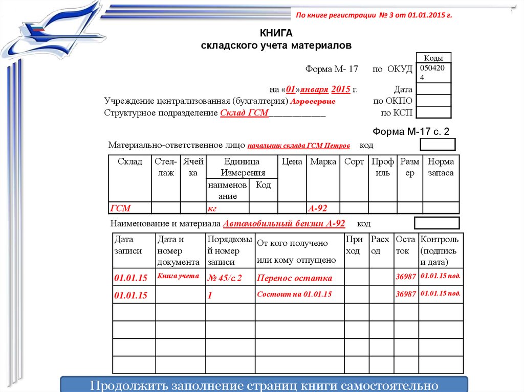 М 17 образец