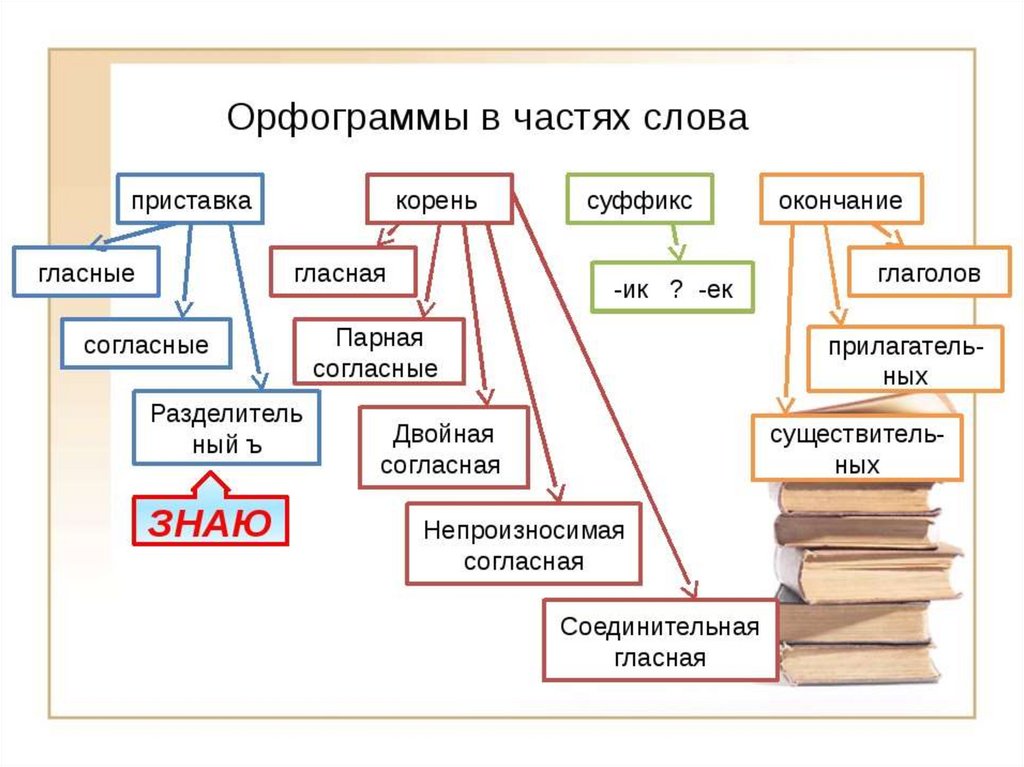 Определи по опорным словам тип текста впиши в схему