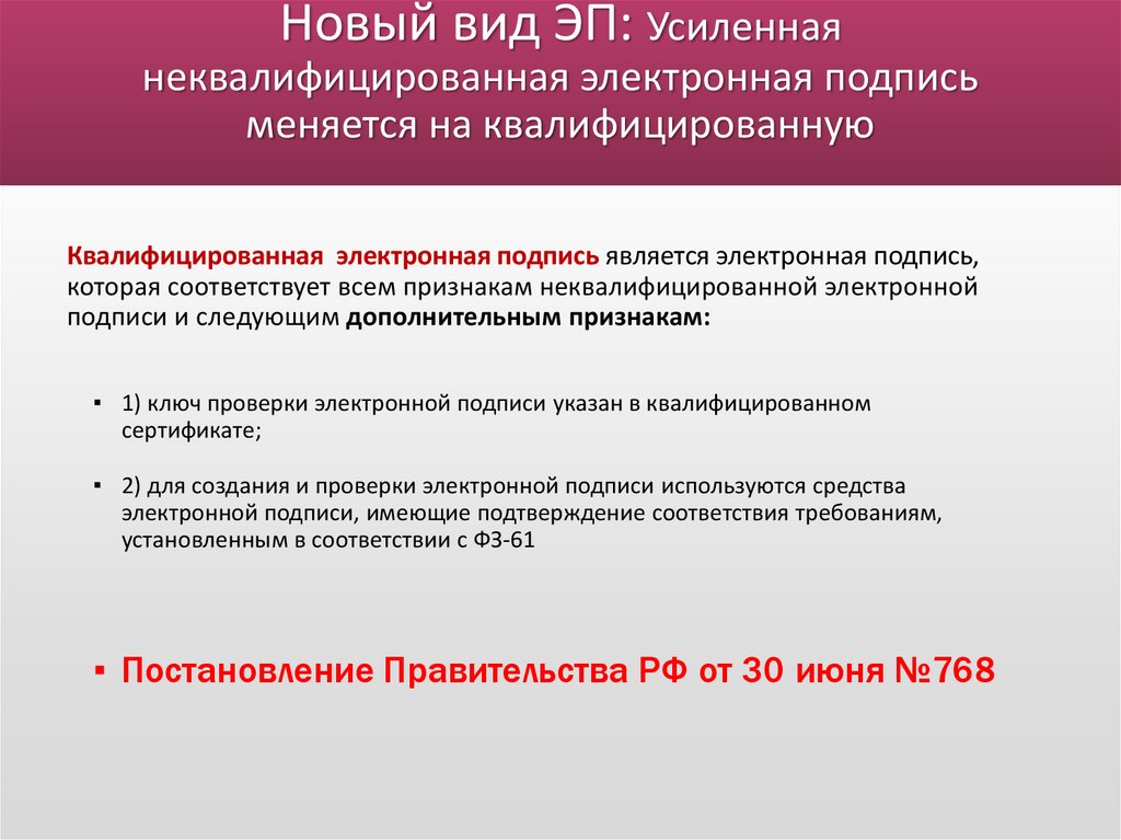 Цифровая подпись в российской федерации презентация