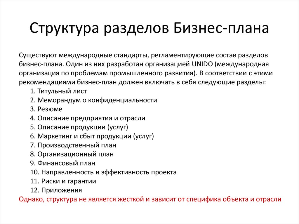 Организационно правовая форма реализации проекта в бизнес плане