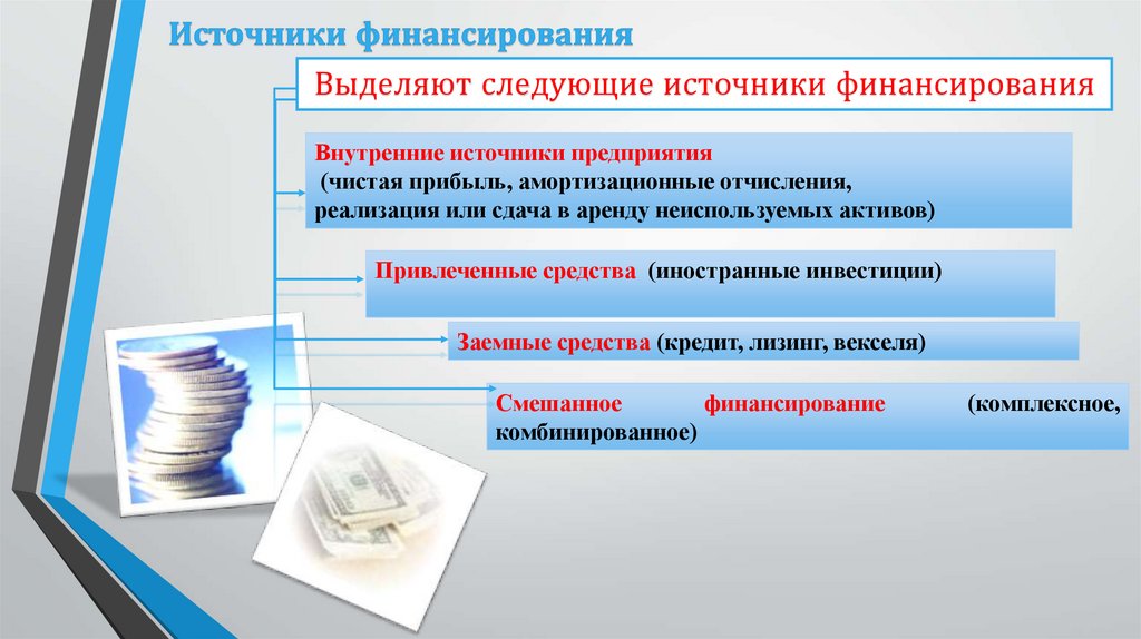 Кредит как источник финансирования предприятия