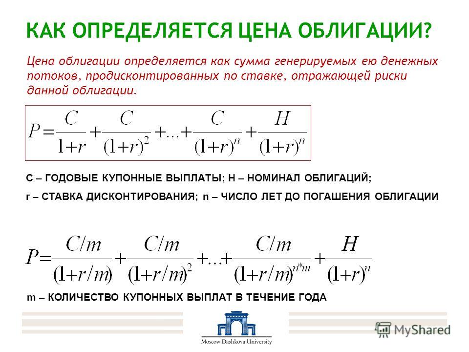 Количество определяет цену. Как определяется стоимость облигации.