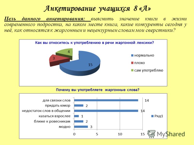 Индивидуальный проект анкетирование пример