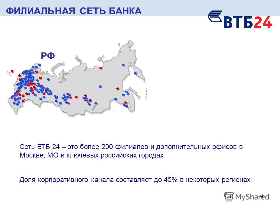 Карта точек продаж