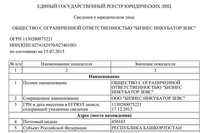 Форма 34001 о недостоверности образец заполнения