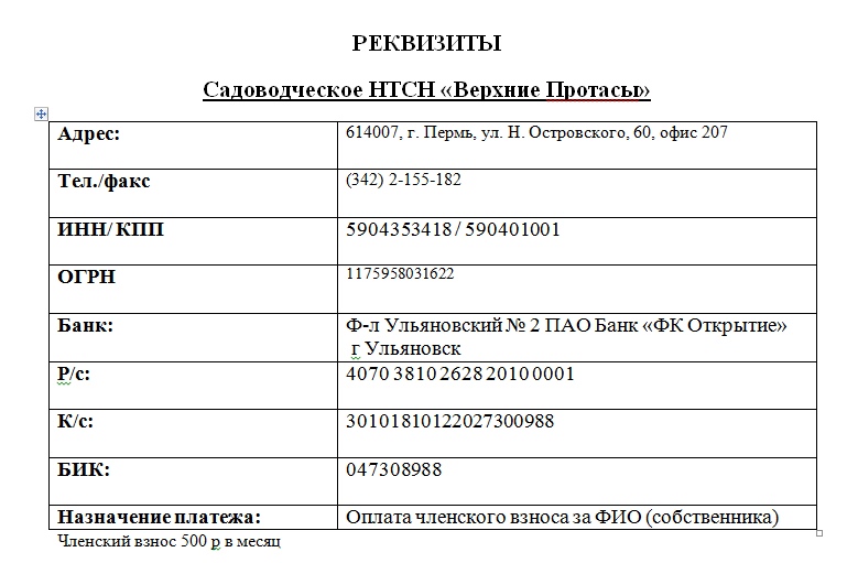 Карточка контрагента ип образец