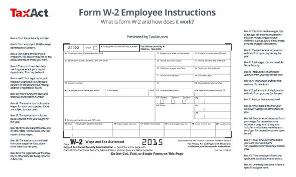 w-2 form filling instructions for employees
