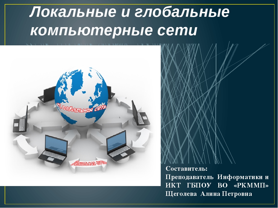 Презентация локальные и глобальные компьютерные сети презентация