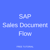 SAP Sales Document Flow