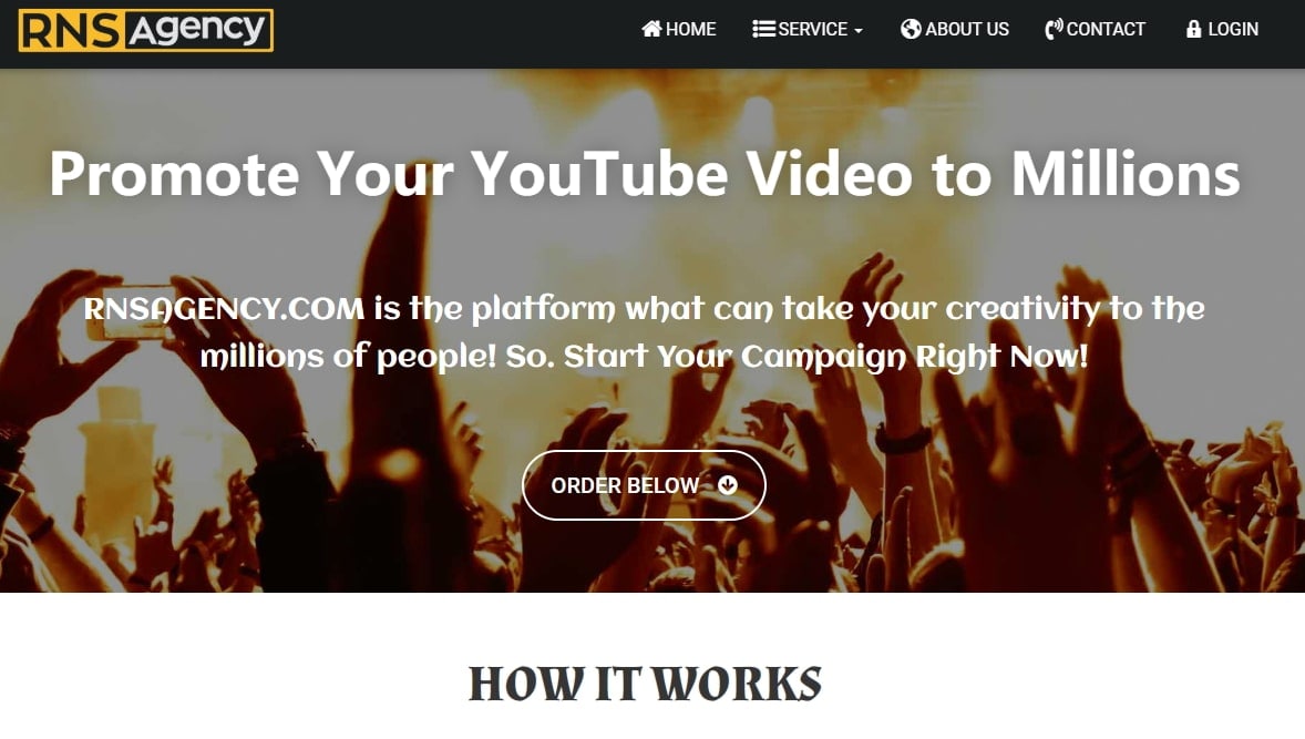 Youtube Video Promotion Services rnsagency