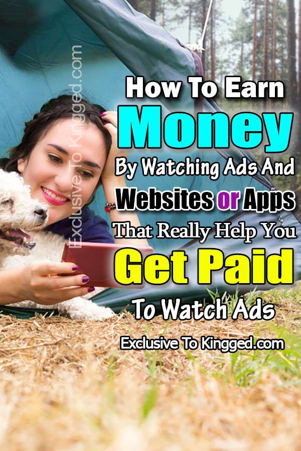 how to earn money watching ads