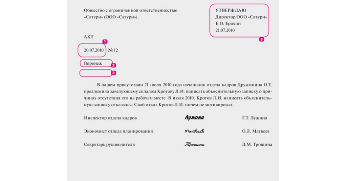 Как пишется объяснительная на работе о невыходе на работу по семейным обстоятельствам образец