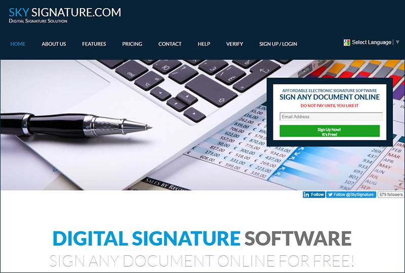 free digital signature software