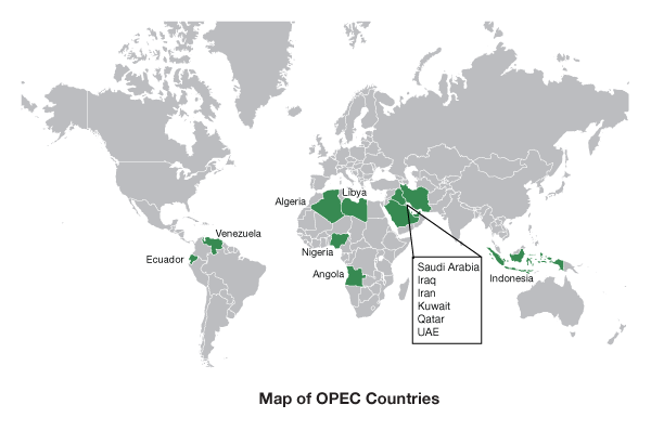 Три страны являющиеся участниками опек. Организация стран – экспортеров нефти (ОПЕК) карта. Страны Африки входящие в ОПЕК. Страны входящие в ОПЕК на карте.