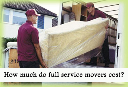 How much do full service moving companies cost?