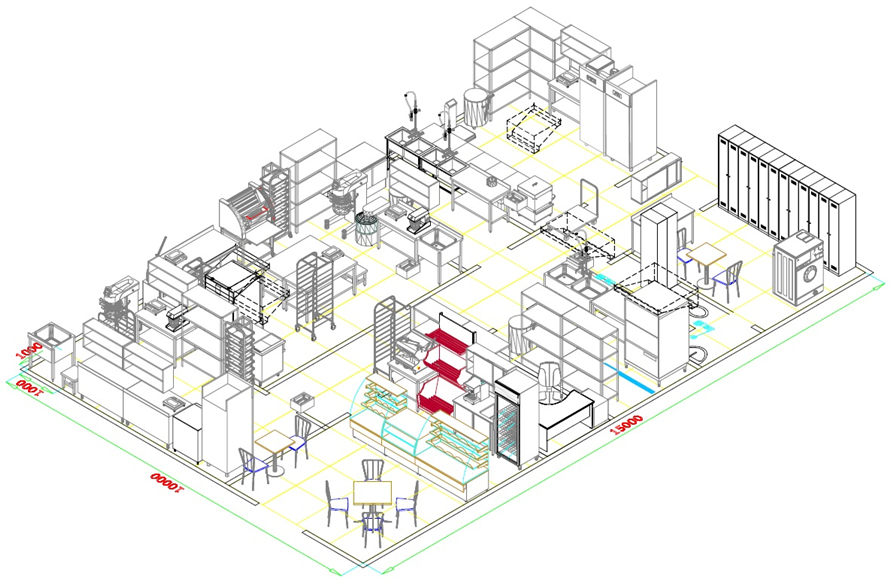 План кондитерская. План цеха пекарни. Планировка мини пекарни. Проектирование кондитерского цеха. План помещения кондитерской.