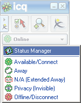 ICQ Status Manager